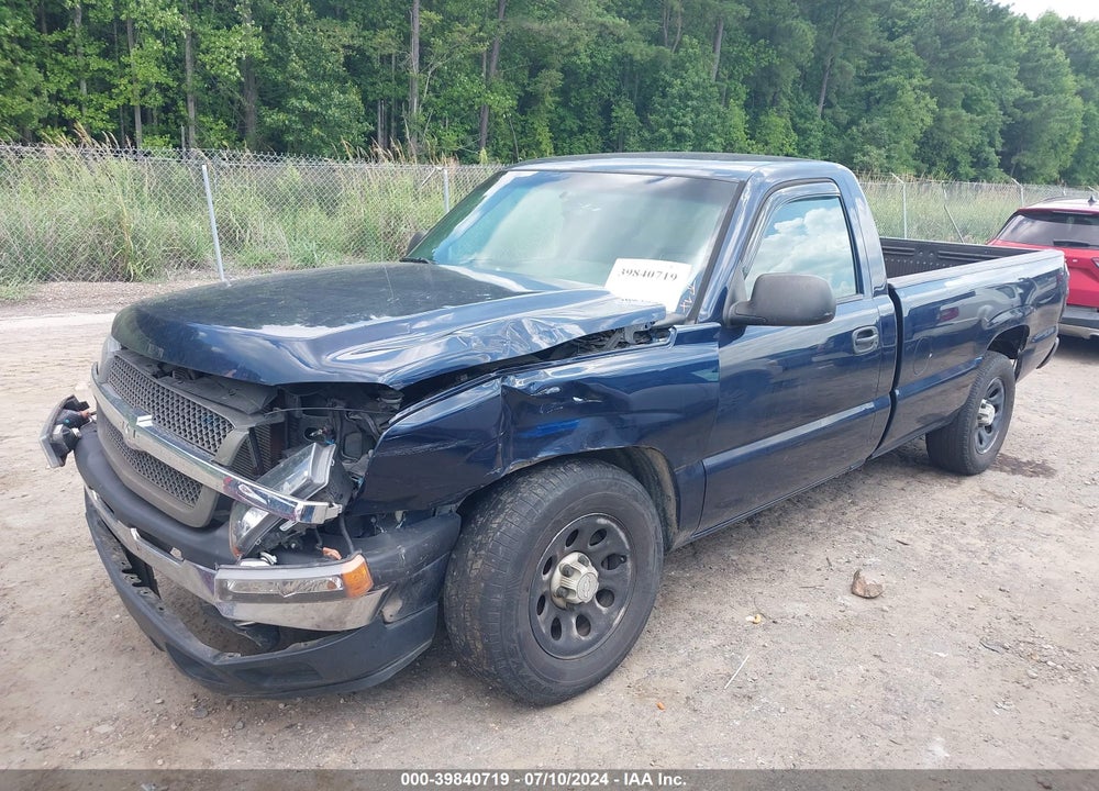 2006 CHEVROLET SILVERADO 1500 WORK TRUCK VIN: 3GCEC14XX6G143956