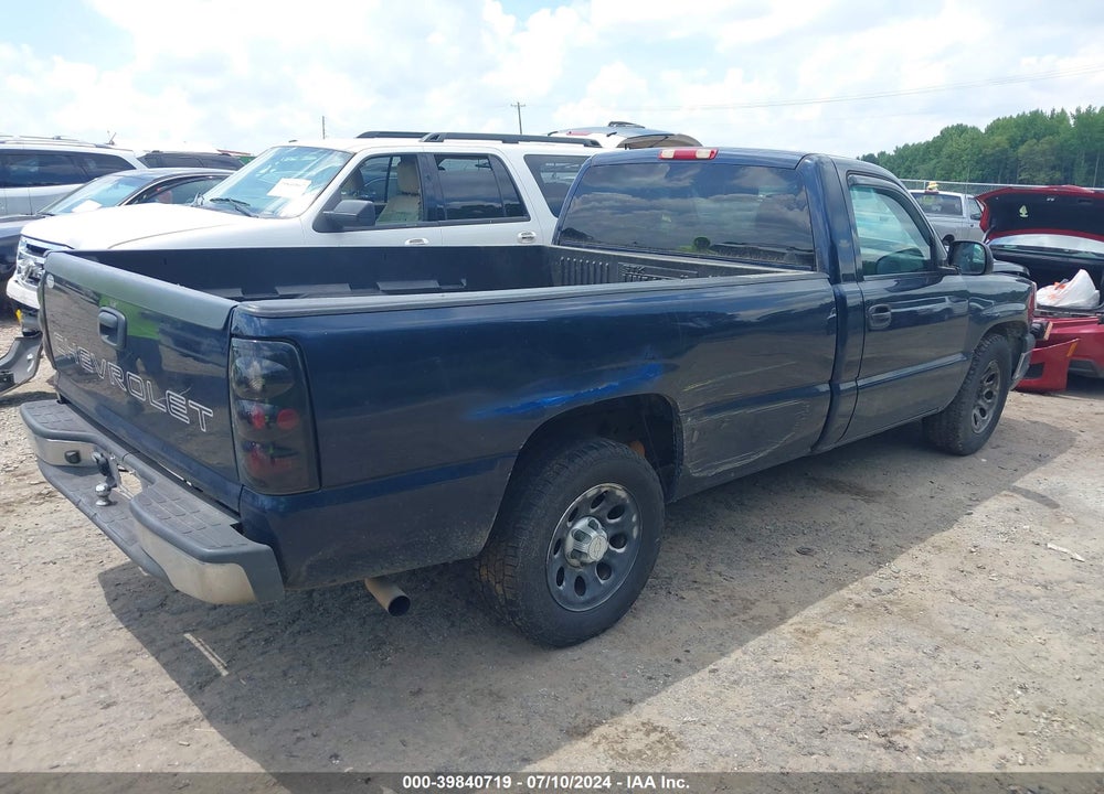 2006 CHEVROLET SILVERADO 1500 WORK TRUCK VIN: 3GCEC14XX6G143956