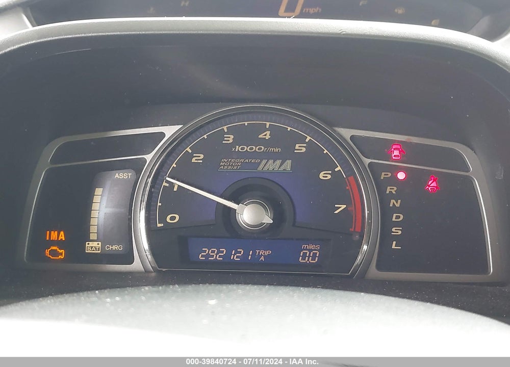 2006 HONDA CIVIC HYBRID VIN: JHMFA36286S024995
