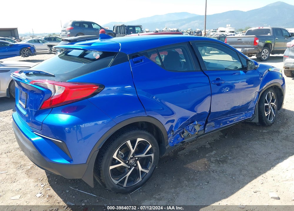 2018 TOYOTA C-HR XLE PREMIUM VIN: NMTKHMBX8JR001414