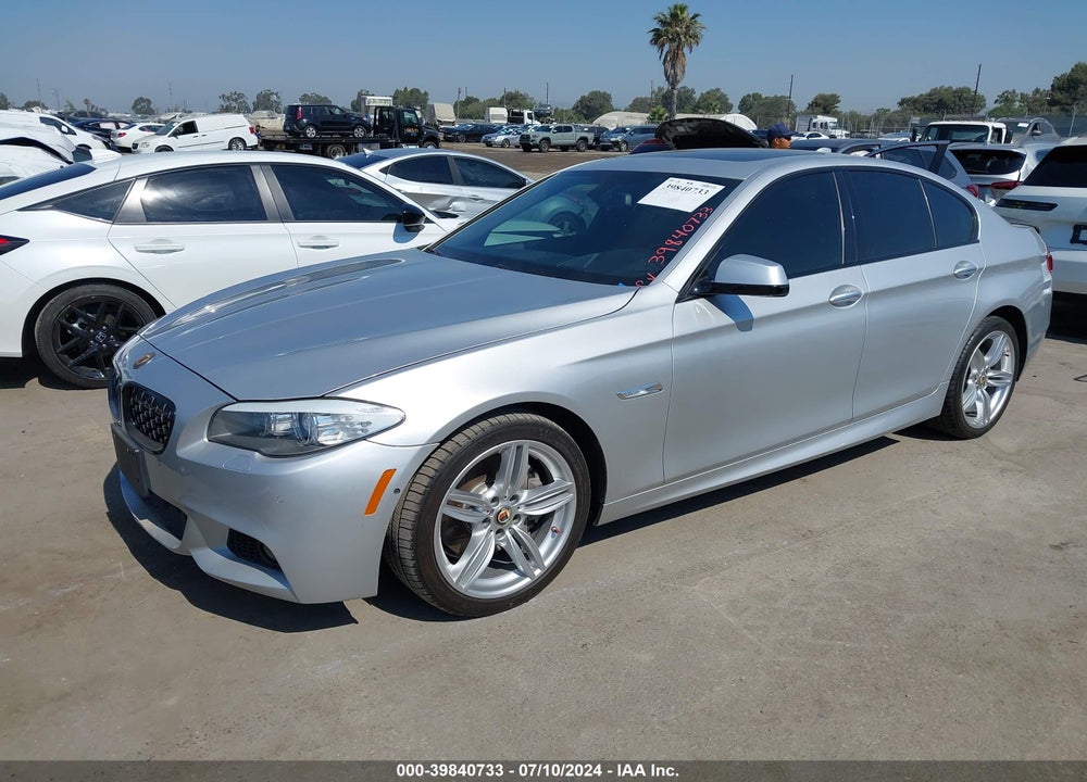 2013 BMW 550I VIN: WBAFR9C56DD226695
