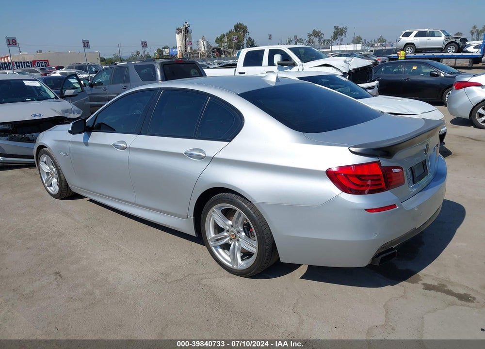 2013 BMW 550I VIN: WBAFR9C56DD226695