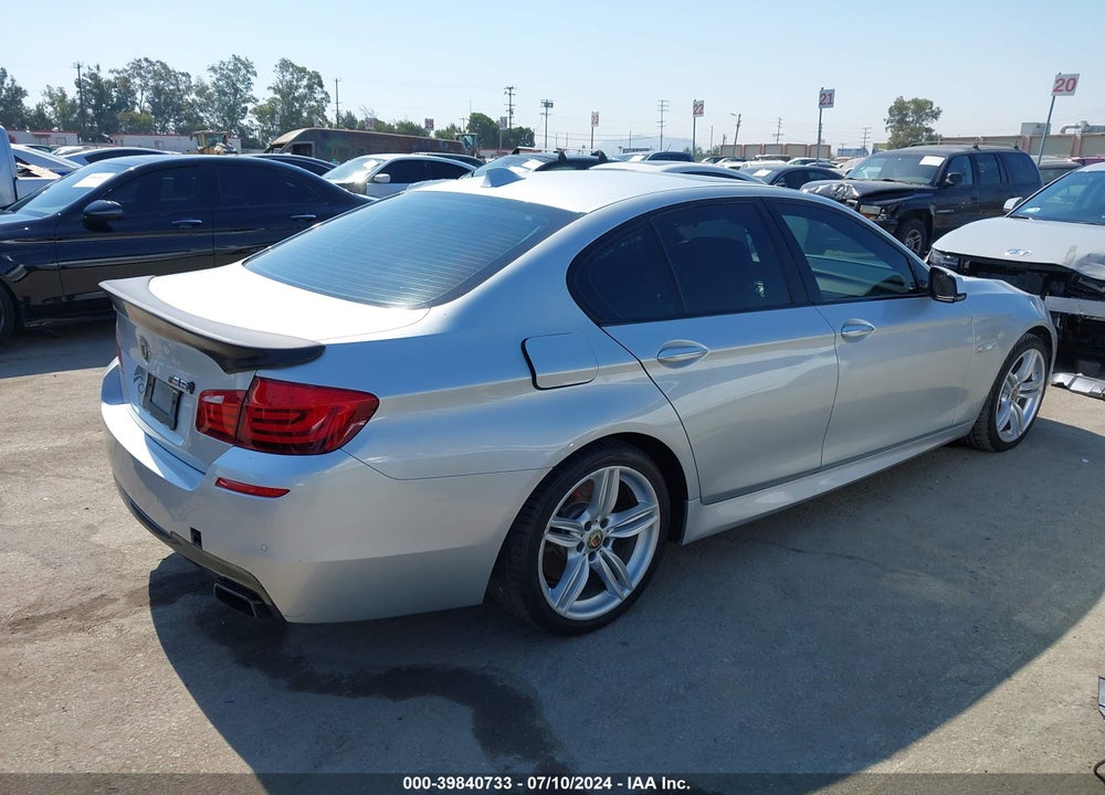 2013 BMW 550I VIN: WBAFR9C56DD226695