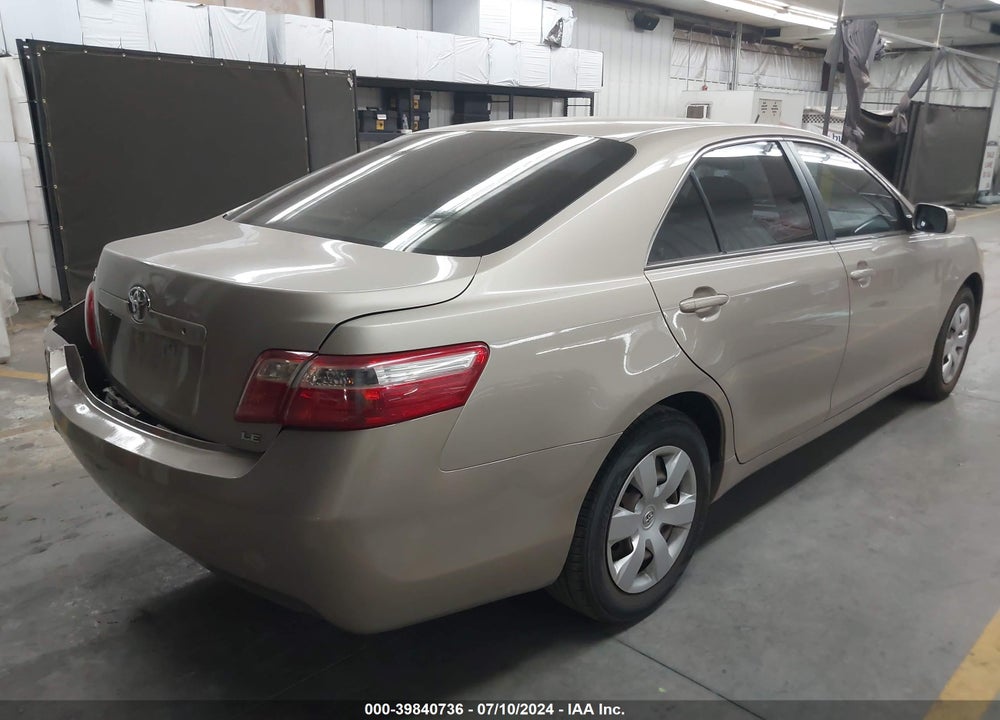 2007 TOYOTA CAMRY LE VIN: 4T1BE46K07U536746