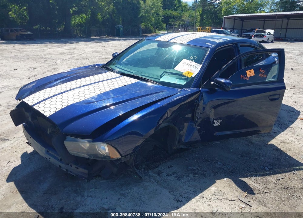 2013 DODGE CHARGER VIN: 2C3CDXBGXDH734705