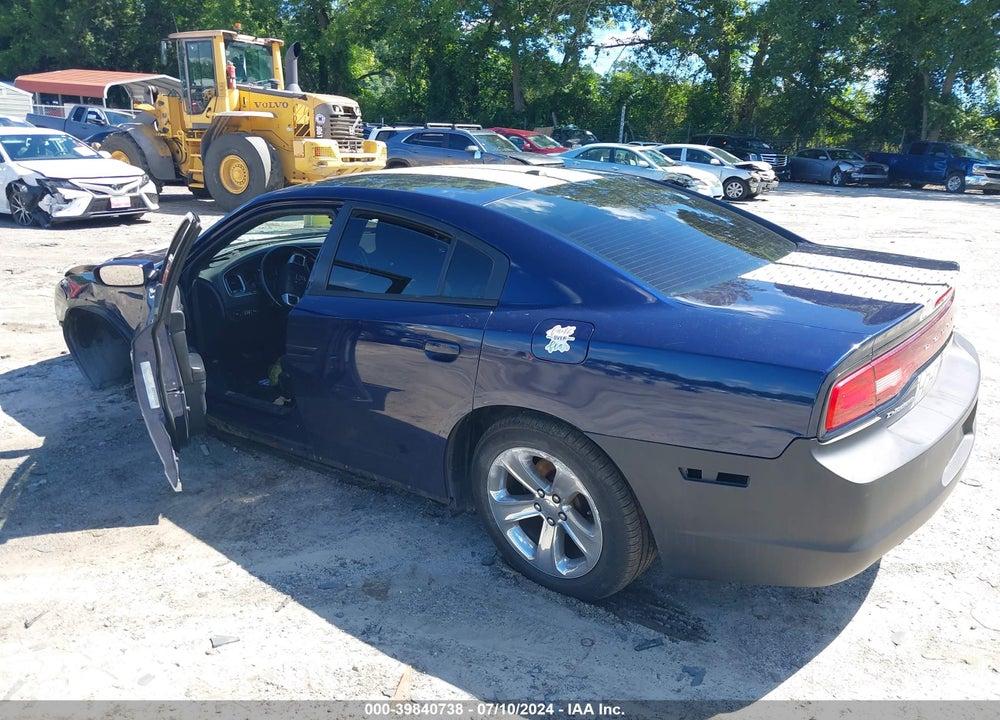 2013 DODGE CHARGER VIN: 2C3CDXBGXDH734705