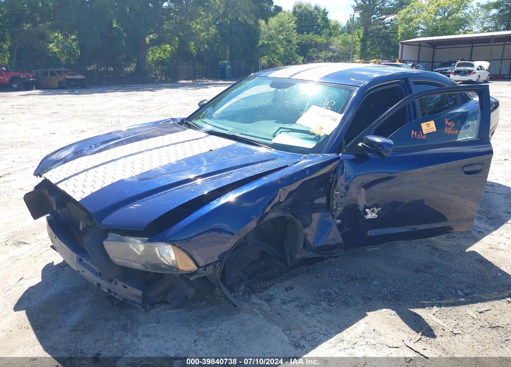 2013 DODGE CHARGER VIN: 2C3CDXBGXDH734705