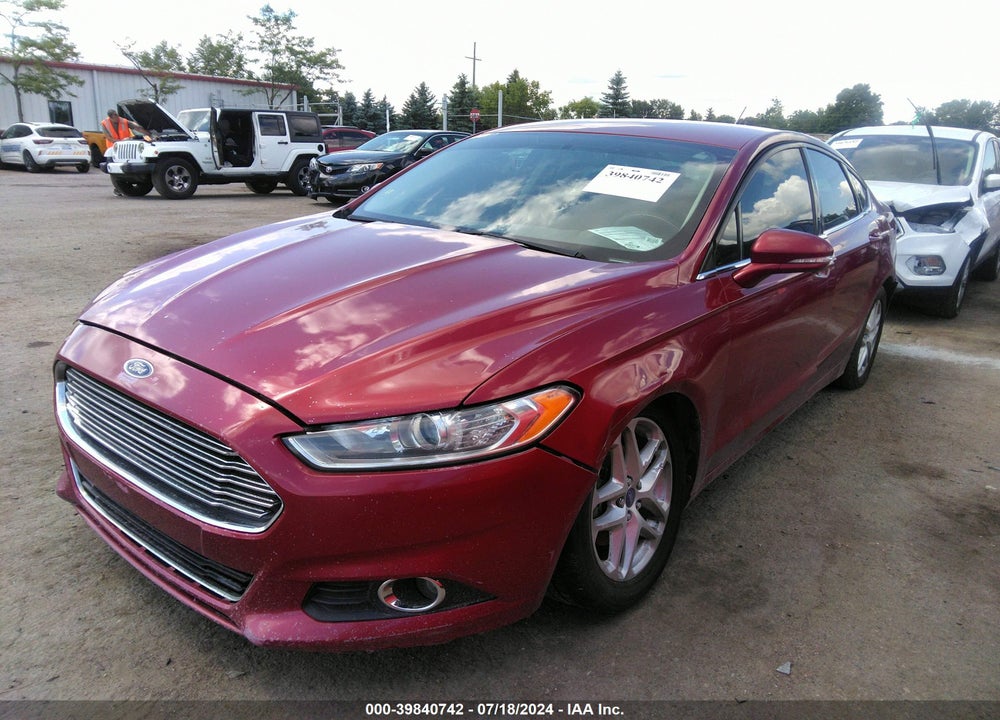 2013 FORD FUSION SE VIN: 3FA6P0H78DR155088