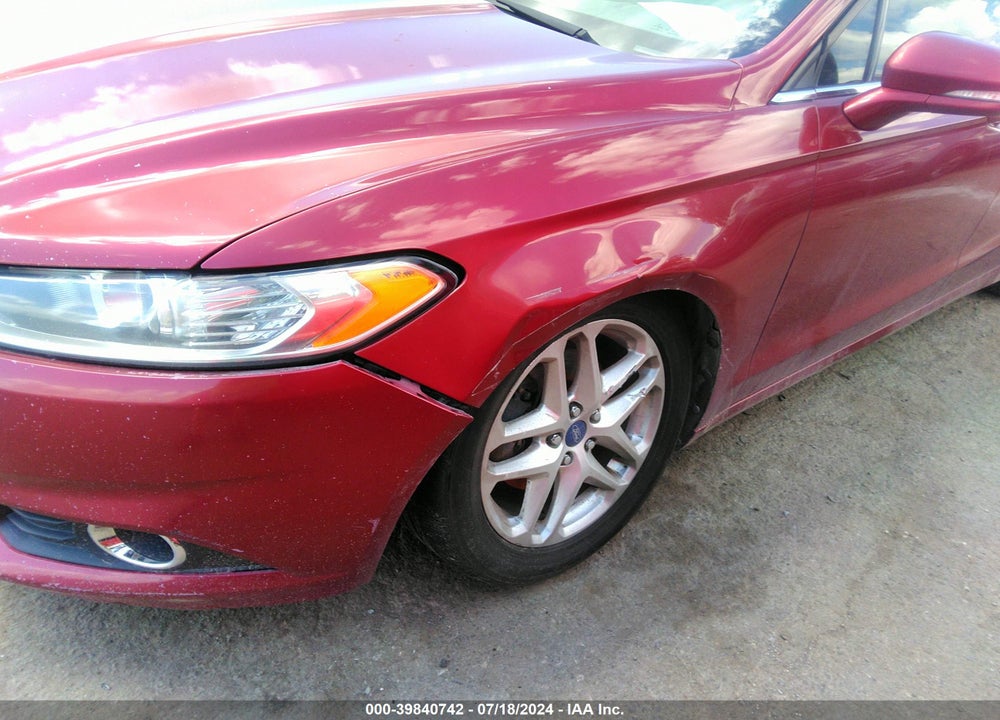 2013 FORD FUSION SE VIN: 3FA6P0H78DR155088
