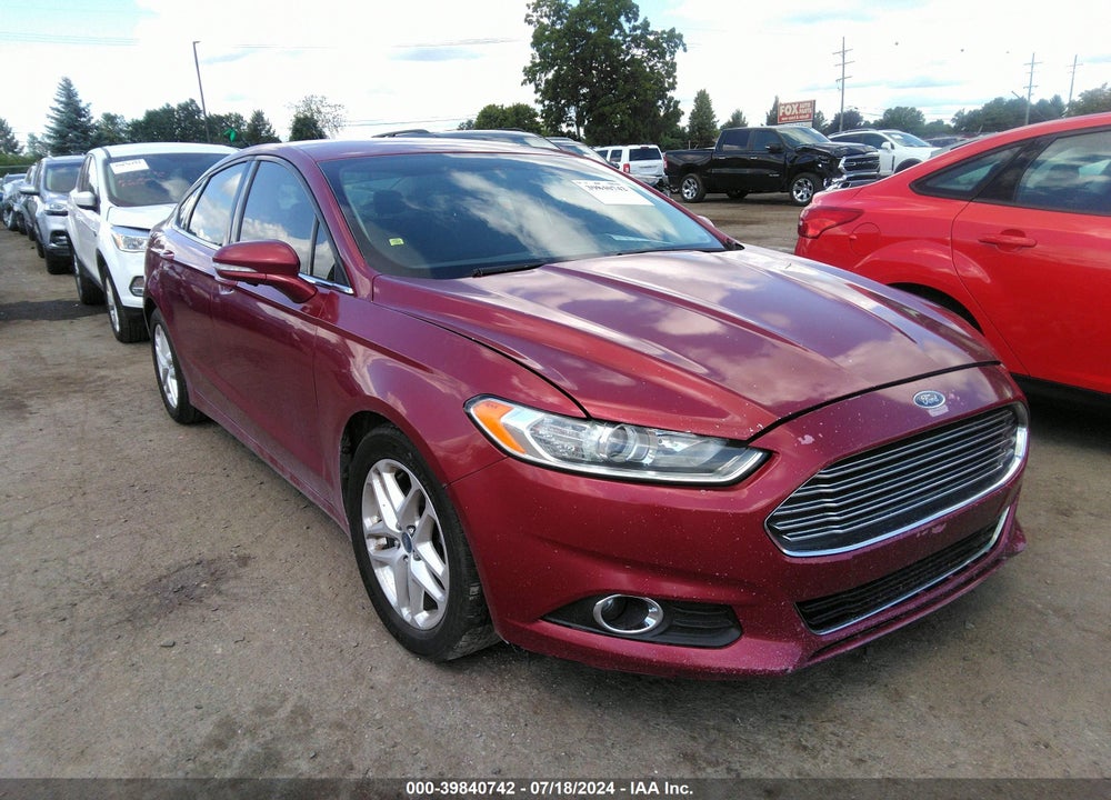 2013 FORD FUSION SE VIN: 3FA6P0H78DR155088