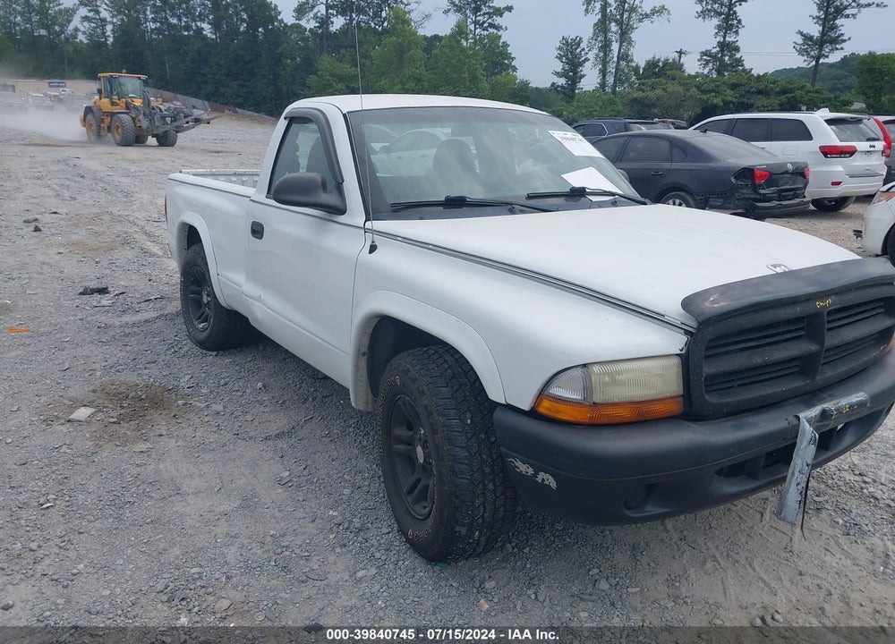 2004 DODGE DAKOTA VIN: 1D7FL16K34S573927