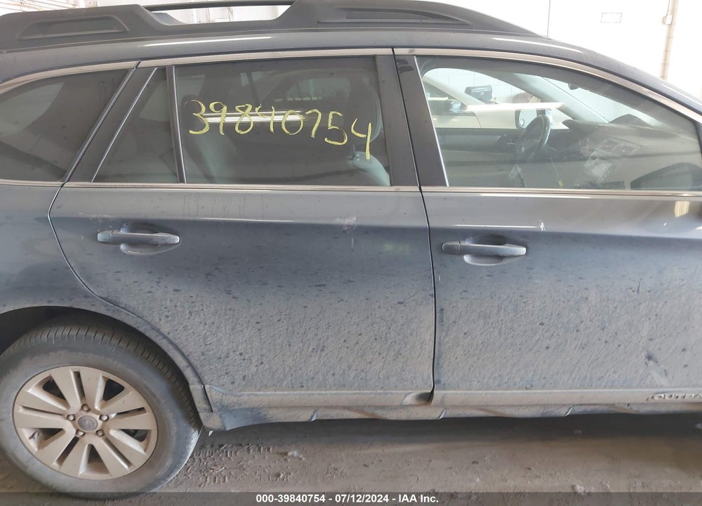 2016 SUBARU OUTBACK 2.5I PREMIUM VIN: 4S4BSBCC0G3200661