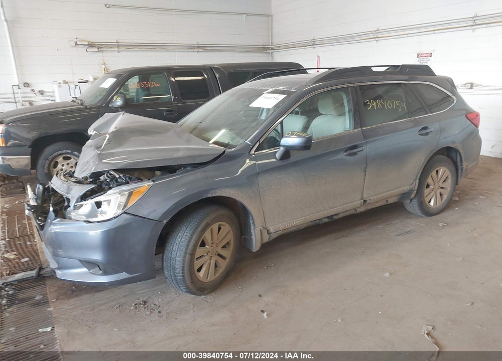 2016 SUBARU OUTBACK 2.5I PREMIUM VIN: 4S4BSBCC0G3200661