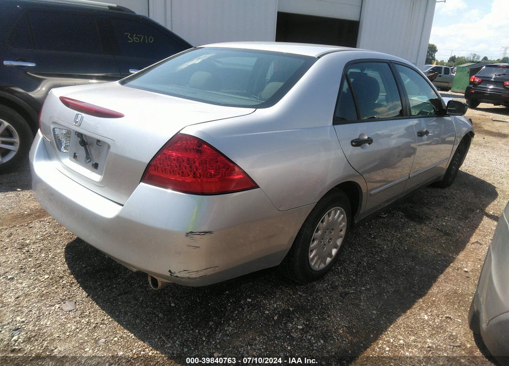 2007 HONDA ACCORD 2.4 VP VIN: 1HGCM56157A214938
