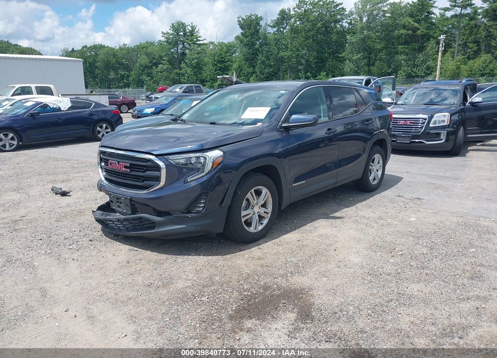 2018 GMC TERRAIN SLE VIN: 3GKALTEV1JL289772