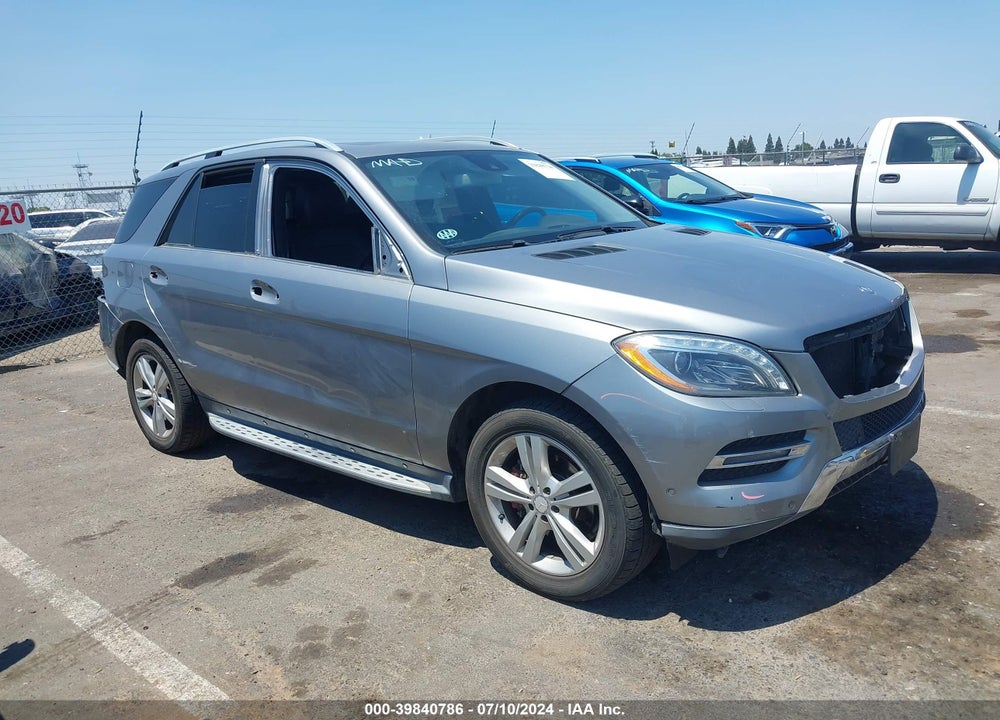 2013 MERCEDES-BENZ ML 350 4MATIC VIN: 4JGDA5HB4DA191628