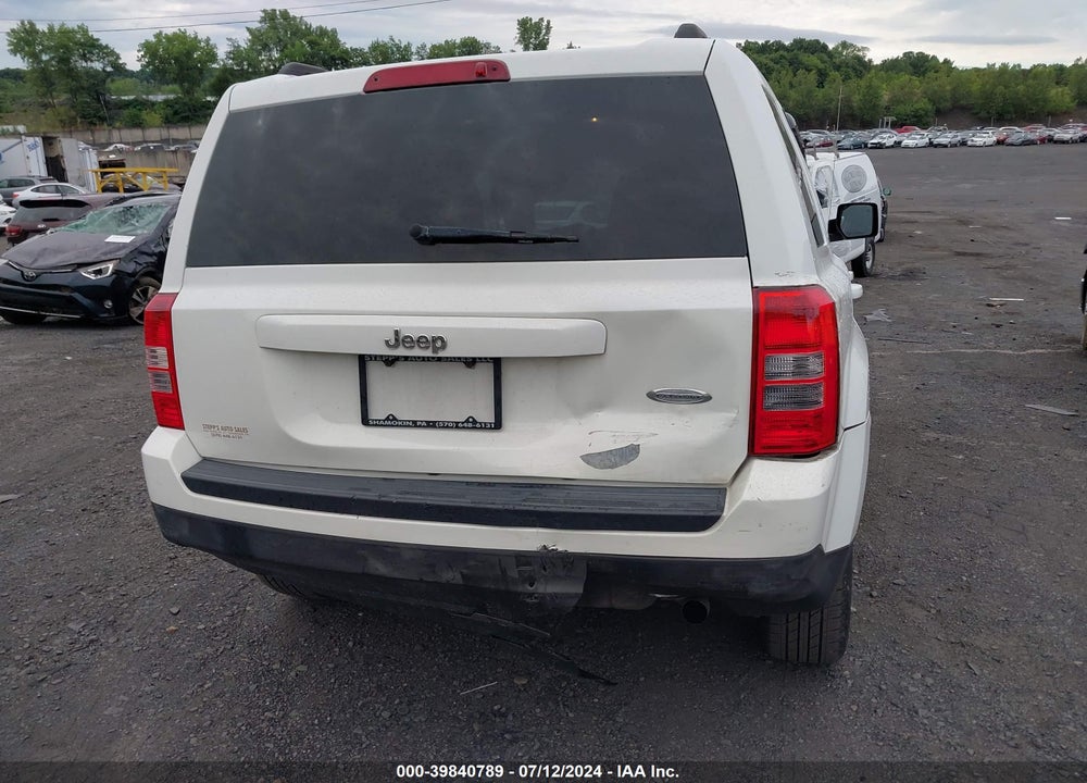 2011 JEEP PATRIOT SPORT VIN: 1J4NT1GAXBD104003