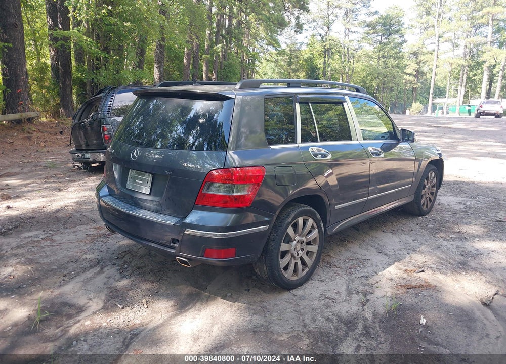 2011 MERCEDES-BENZ GLK 350 4MATIC VIN: WDCGG8HB0BF556110