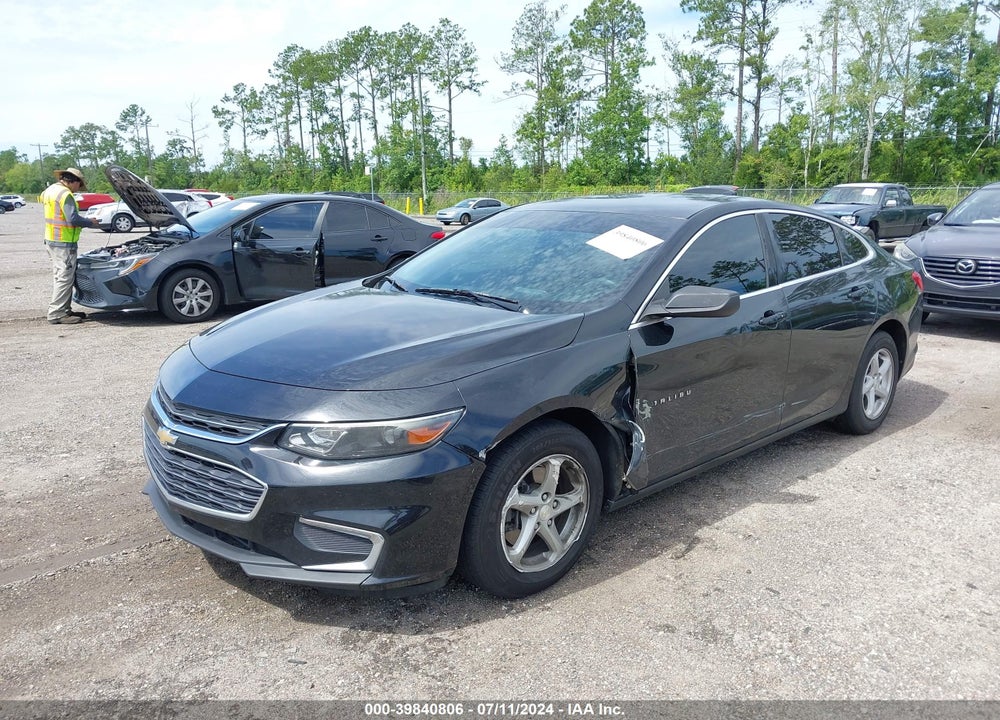 2017 CHEVROLET MALIBU LS VIN: 1G1ZB5ST1HF162887