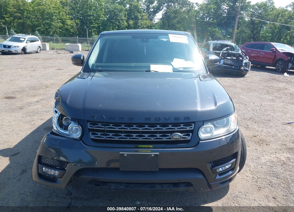 2014 LAND ROVER RANGE ROVER SPORT 3.0L V6 SUPERCHARGED HSE/3.0L V6 SUPERCHARGED SE VIN: SALWG2WF0EA313346