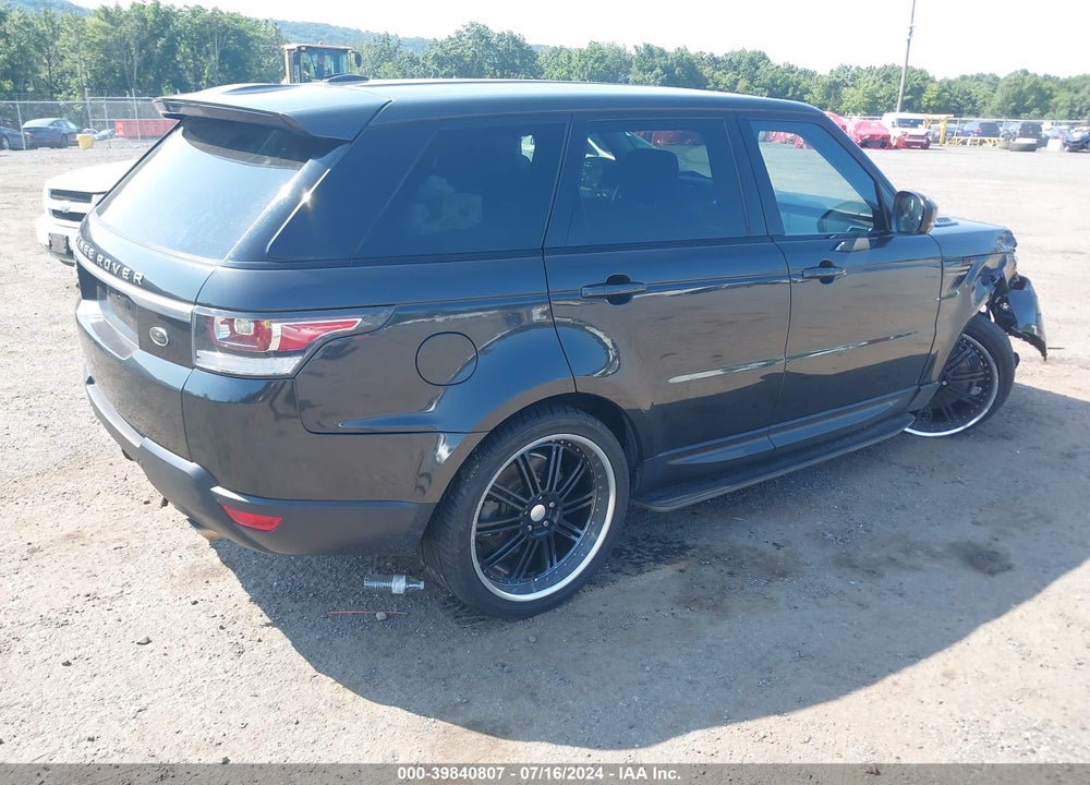 2014 LAND ROVER RANGE ROVER SPORT 3.0L V6 SUPERCHARGED HSE/3.0L V6 SUPERCHARGED SE VIN: SALWG2WF0EA313346