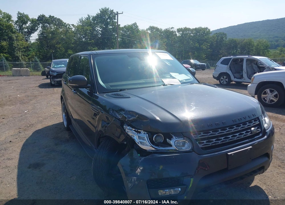 2014 LAND ROVER RANGE ROVER SPORT 3.0L V6 SUPERCHARGED HSE/3.0L V6 SUPERCHARGED SE VIN: SALWG2WF0EA313346