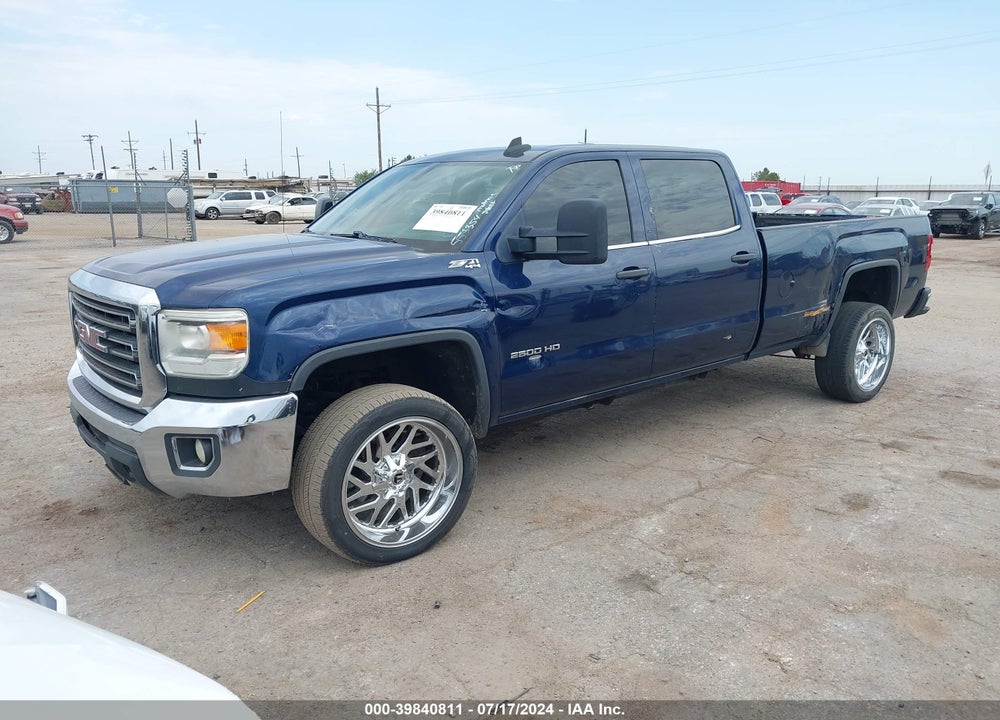 2015 GMC SIERRA 2500HD SLE VIN: 1GT12YEG2FF553354