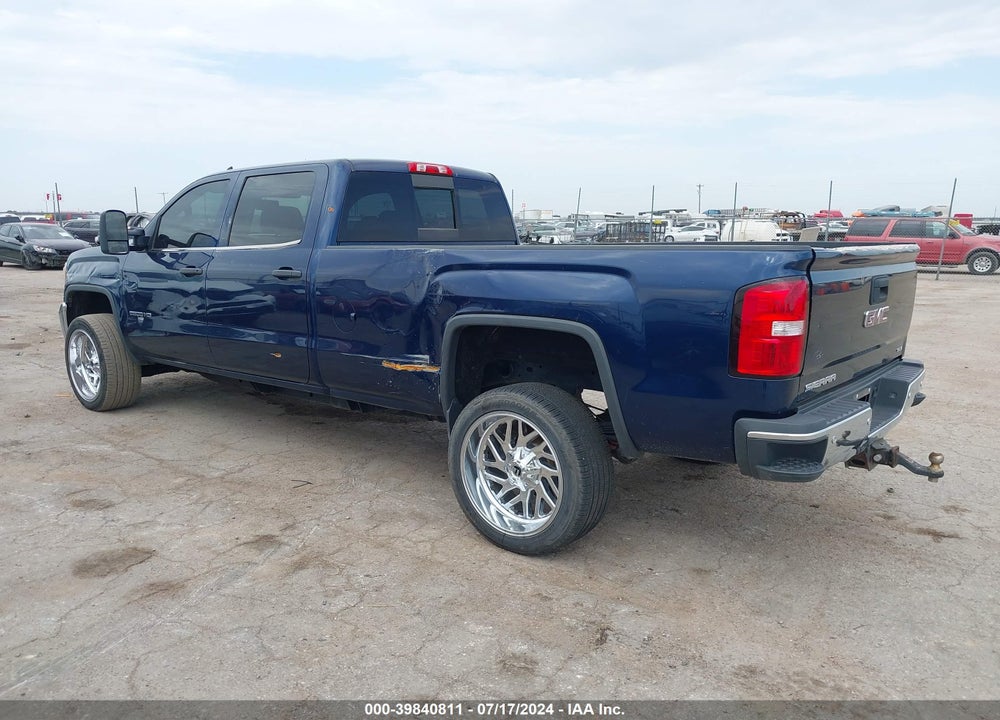 2015 GMC SIERRA 2500HD SLE VIN: 1GT12YEG2FF553354