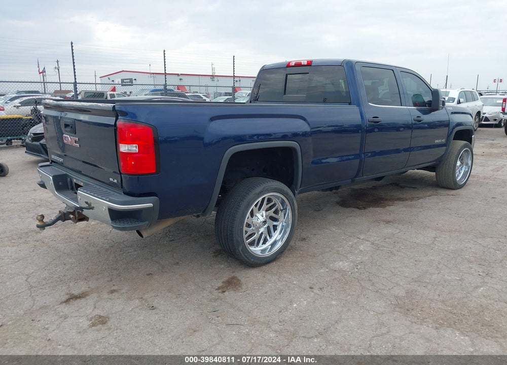 2015 GMC SIERRA 2500HD SLE VIN: 1GT12YEG2FF553354