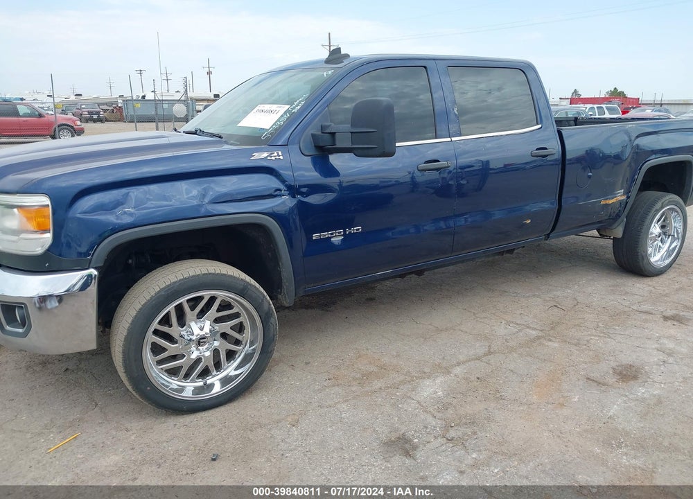 2015 GMC SIERRA 2500HD SLE VIN: 1GT12YEG2FF553354