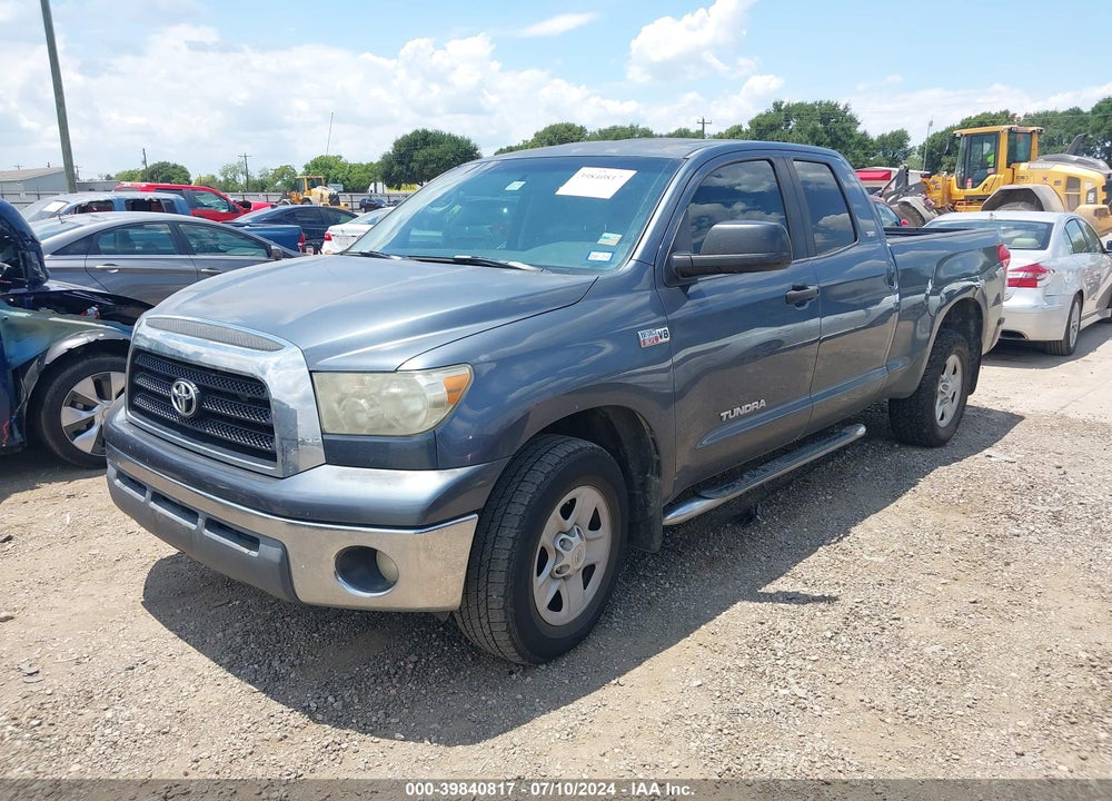 2008 TOYOTA TUNDRA SR5 5.7L V8 VIN: 5TFRV54158X039386