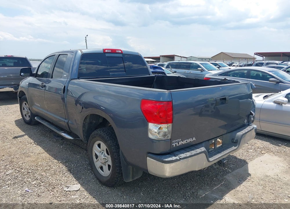 2008 TOYOTA TUNDRA SR5 5.7L V8 VIN: 5TFRV54158X039386