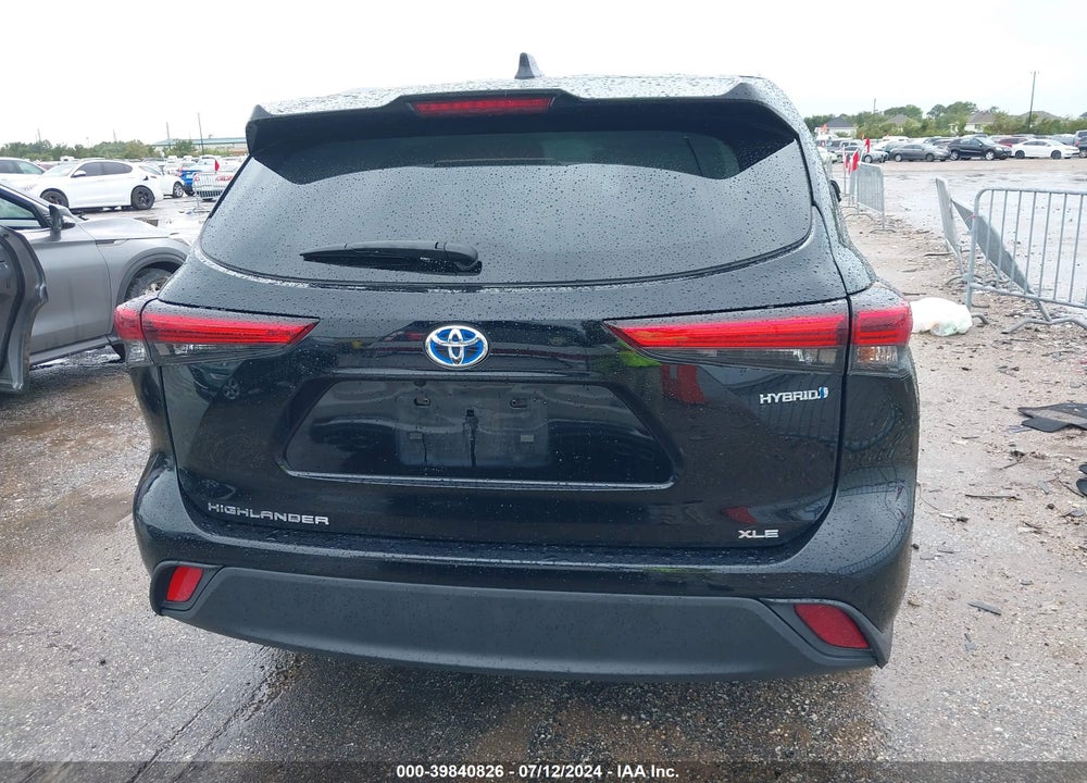 2023 TOYOTA HIGHLANDER HYBRID XLE VIN: 5TDKBRCH3PS577606