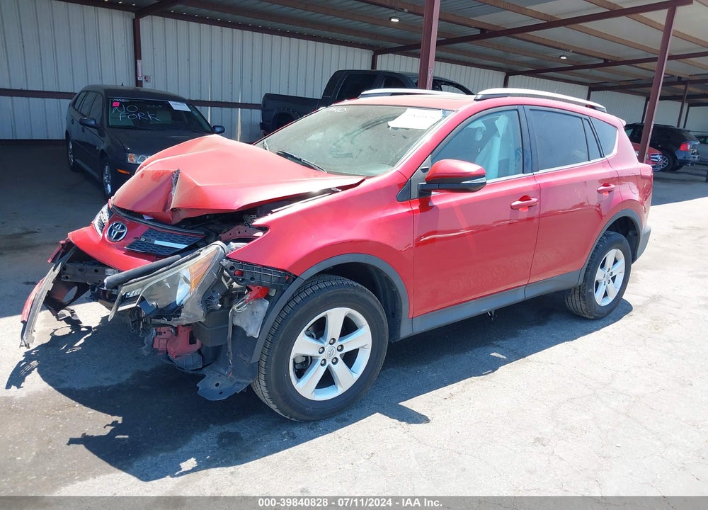 2014 TOYOTA RAV4 XLE VIN: 2T3WFREV3EW090961