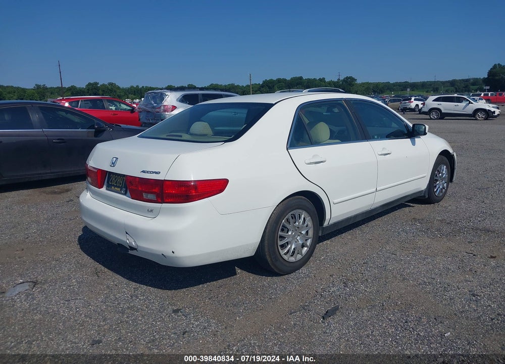 2005 HONDA ACCORD 2.4 LX VIN: 1HGCM56465A172657