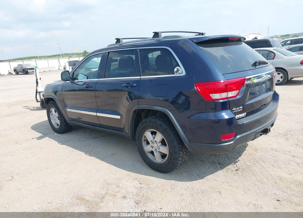 2012 CHEROKEE JEEP GRAND  LAREDO VIN: 1C4RJFAG7CC209287