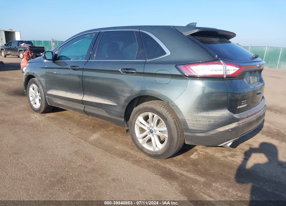2015 FORD EDGE SEL VIN: 2FMTK4J88FBC34442