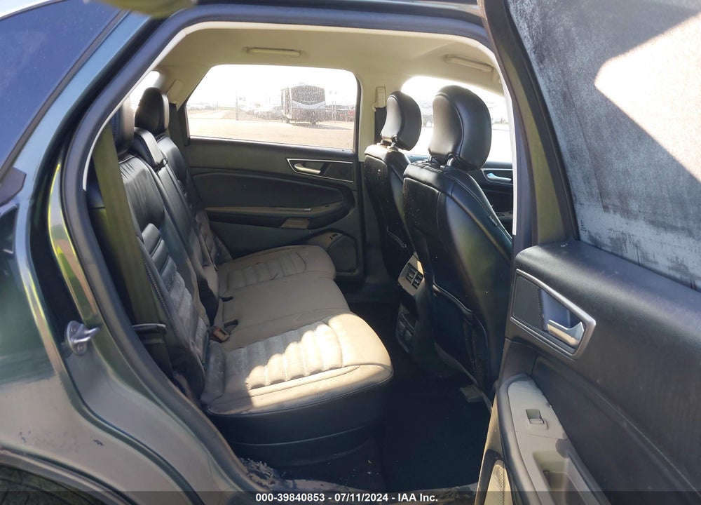 2015 FORD EDGE SEL VIN: 2FMTK4J88FBC34442