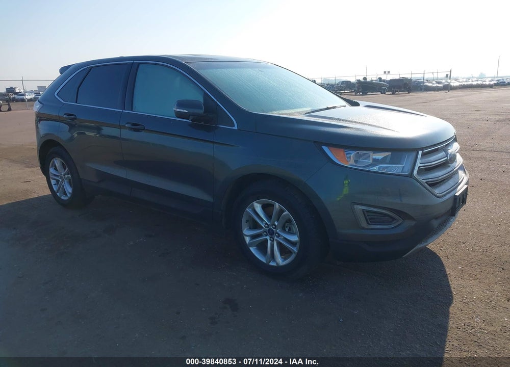 2015 FORD EDGE SEL VIN: 2FMTK4J88FBC34442