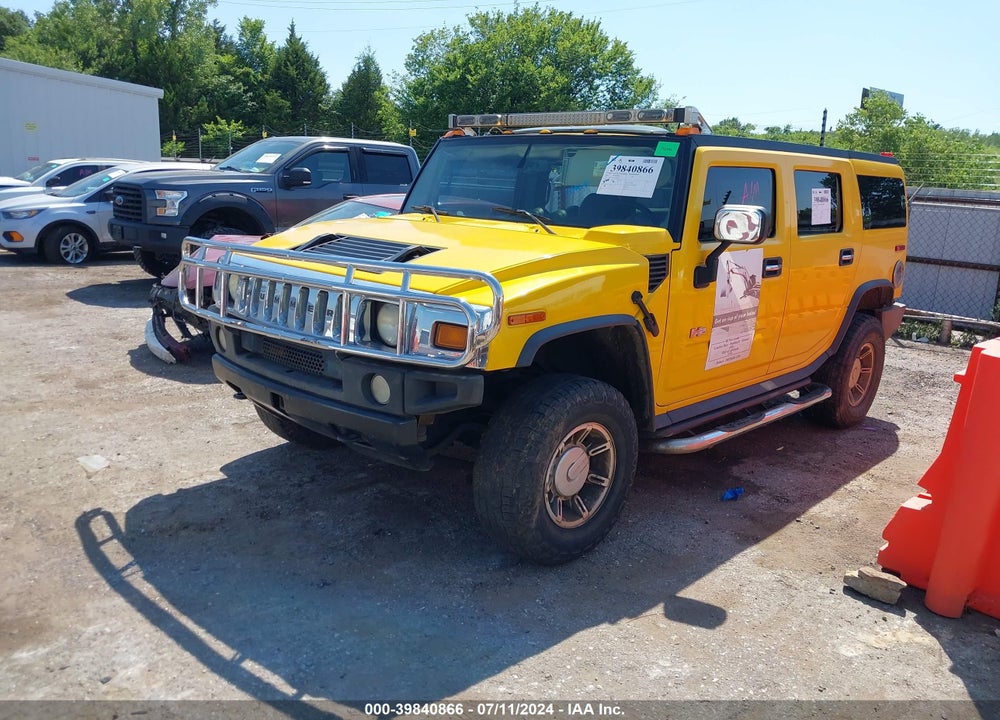 2003 HUMMER H2 VIN: 5GRGN23U53H144013