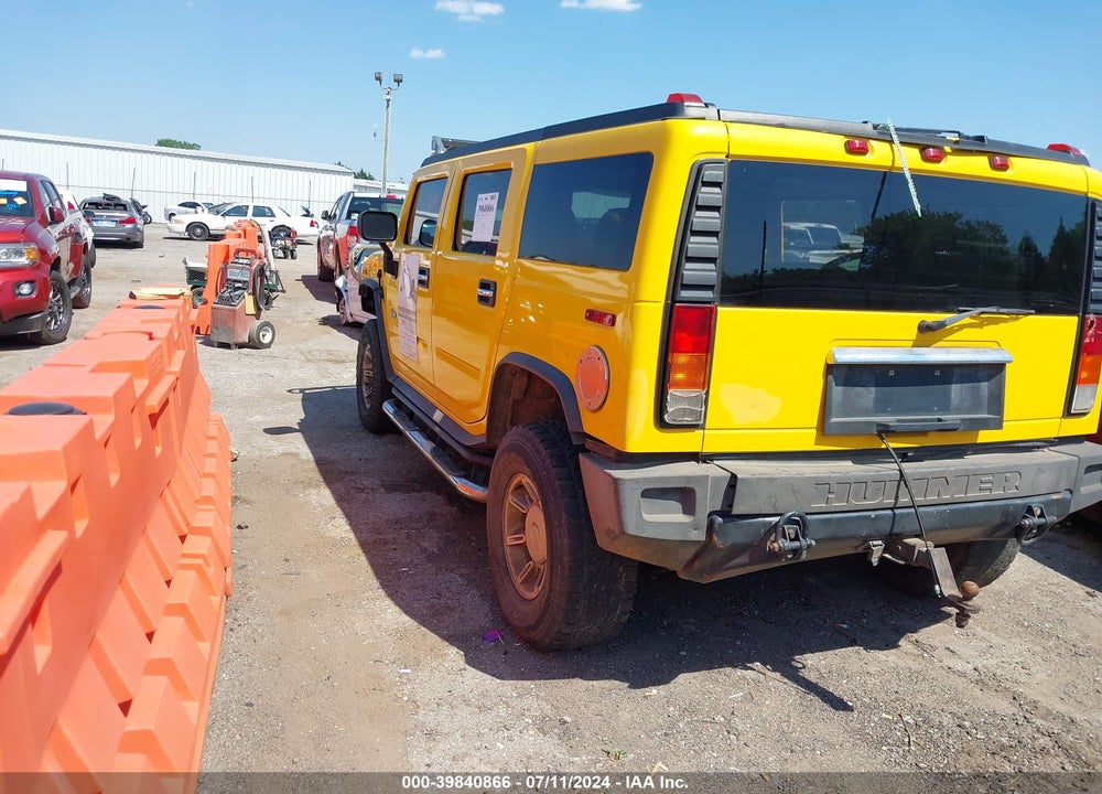 2003 HUMMER H2 VIN: 5GRGN23U53H144013