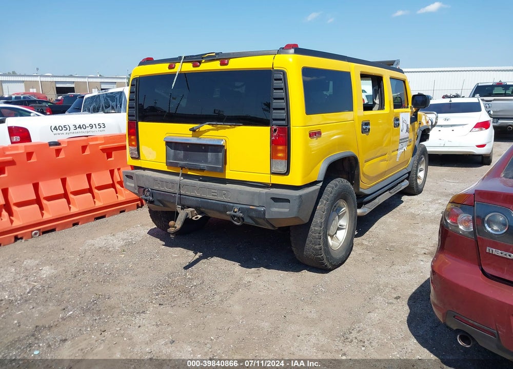 2003 HUMMER H2 VIN: 5GRGN23U53H144013