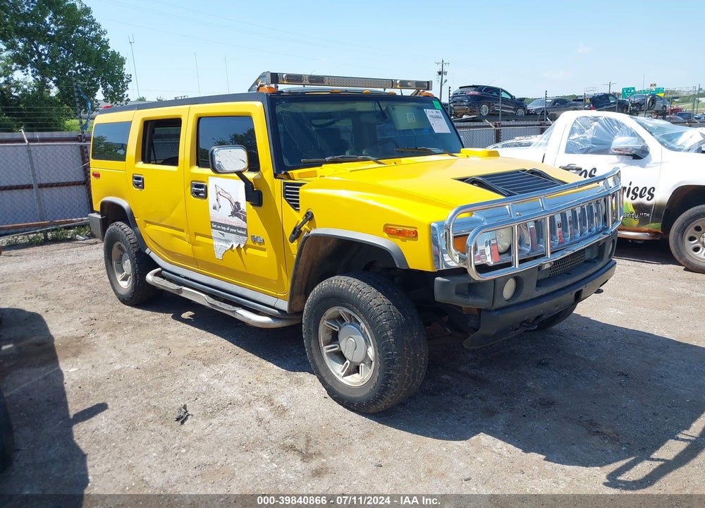 2003 HUMMER H2 VIN: 5GRGN23U53H144013