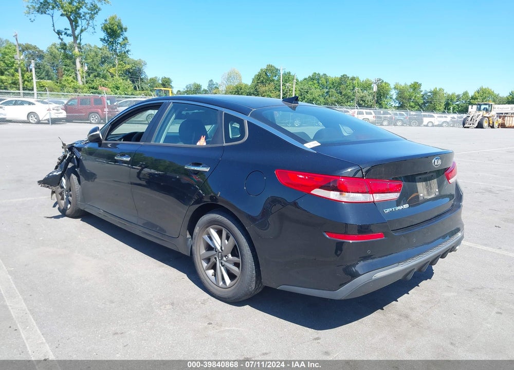 2019 KIA OPTIMA LX VIN: 5XXGT4L35KG287808