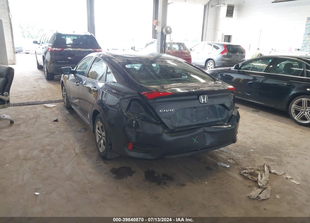 2017 HONDA CIVIC LX VIN: 19XFC2F58HE052642