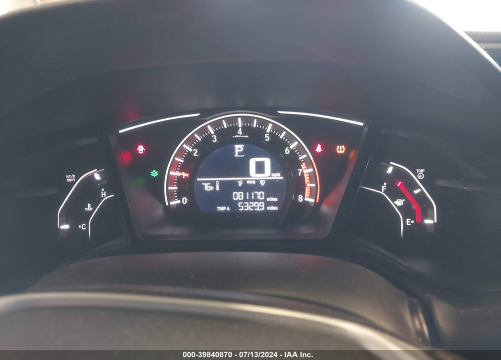 2017 HONDA CIVIC LX VIN: 19XFC2F58HE052642
