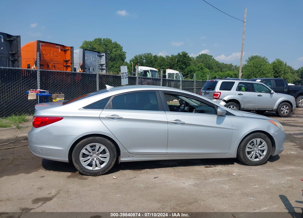 2011 HYUNDAI SONATA GLS VIN: 5NPEB4AC0BH057398