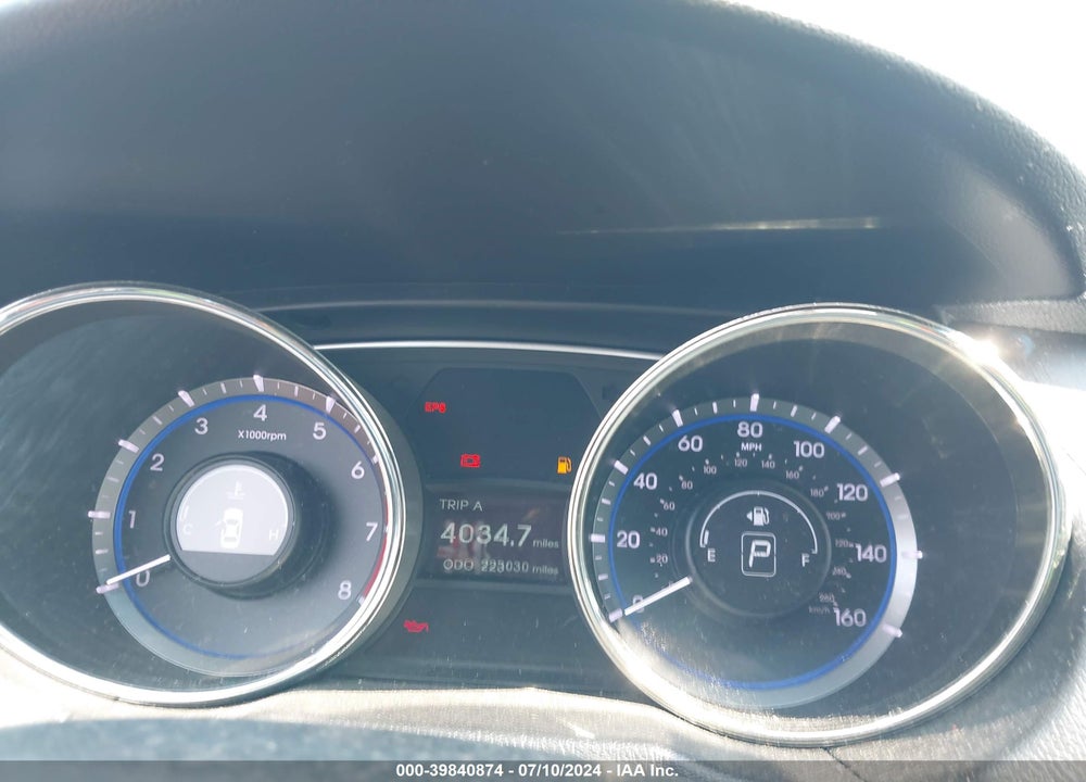 2011 HYUNDAI SONATA GLS VIN: 5NPEB4AC0BH057398