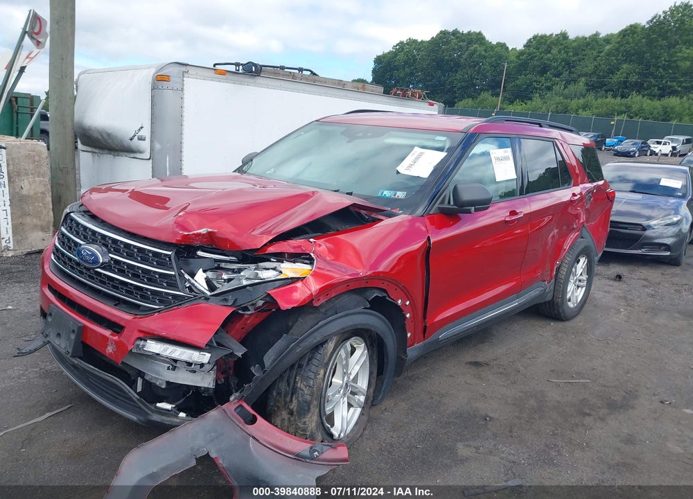 2020 FORD EXPLORER XLT VIN: 1FMSK8DH7LGC06635