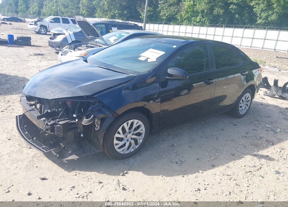 2017 TOYOTA COROLLA LE VIN: 2T1BURHE3HC893171